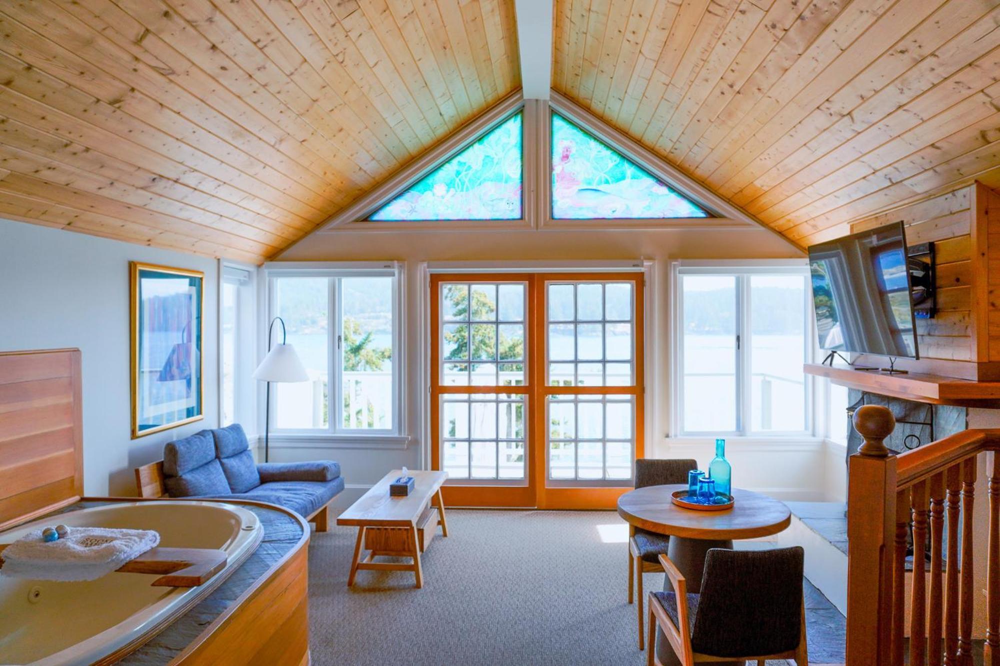 Sooke Harbour House Hotel Bagian luar foto